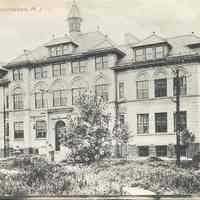 Postcard: High School, Weehawken, NJ