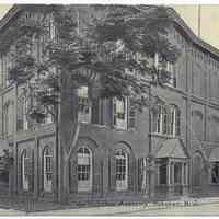 Postcard: Hoboken Academy, Hoboken, N.J. Postmarked May 24, 1907.