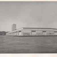 Digital image of B+W photo of the Hoboken waterfront, Hoboken, circa 1987.