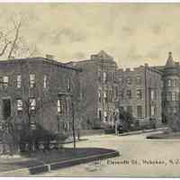 Postcard: Eleventh St., Hoboken, N.J. No date, circa 1907-1917, unposted.