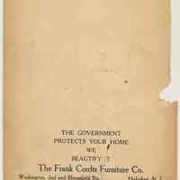          reverse: imprinted message Frank Cordts
   