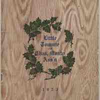 Program: 9th Annual Cabaret & Ball of the Little Tommie & Chas. Monto Assn., Hoboken, Dec. 22, 1923.