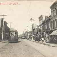 Postcard: Monticello Ave., Jersey City, NJ