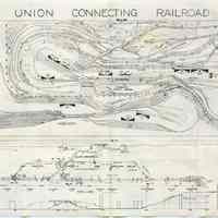          side 2 Union Connecting Railroad layout, NYSME, 1956
   