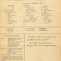          report card Dec. 7, 1949
   