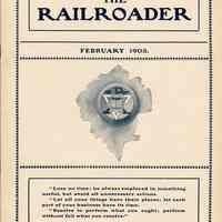 Railroader, The. Vol. XIII, No. 2, Feb., 1903. Published by the Rail Road Department, Young Men