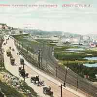 Postcard: Jersey City View, Jersey City, NJ