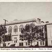 Postcard: Washington School, Kearny, NJ