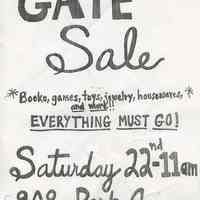          Gate Sale 011
   