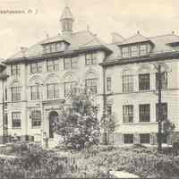 Postcard: High School, Weehawken, NJ