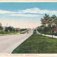 Postcard: Hudson County Park, Jersey City, NJ