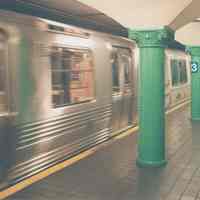          Digital image of color photo of interior of the 23rd Street PATH station, New York, Oct., 1998. picture number 1
   