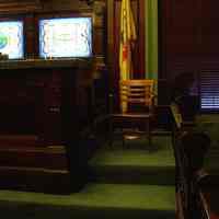 Digital images, 5, of the Hoboken City Hall council chamber, Hoboken, Jan. 6, 2005.