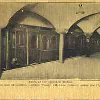 Postcard: Railroad, Hoboken, NJ