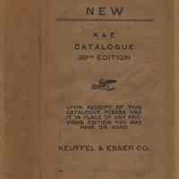 Catalogue of Keuffel & Esser Co., New York; 38th edition. 1936.