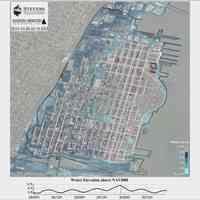 Map animation of storm surge in Hoboken during Hurricane Sandy, Oct. 29-30, 2012 as produced by students under Dr. Alan F. Blumberg, Davidson Laboratory, Center for Maritime Systems, Stevens Institute of Technology, Hoboken.