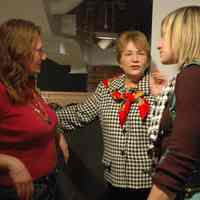 Digital images, 5, of exhibition reception, Frank Hanavan: Part of the Landscape, Upper Gallery, HHM, Nov. 11, 2007.