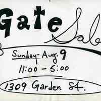          Gate Sale 013
   