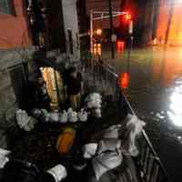          Superstorm_sandy_joe_epstein105; night of storm, flooded streets
   