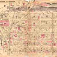 Plate 3 from Plat Book of Hudson County, Volume II. Philadelphia: G.M. Hopkins Co. (1923).