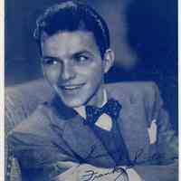 Sheet music (Sinatra image): It