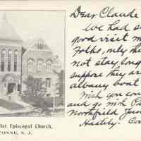 Postcard: First Methodist Episcopal Church, Bayonne, NJ