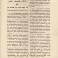          pg 3: Brief Biographies of 29 Famous Products
   