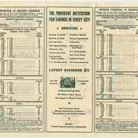          side 2, inside: schedules
   