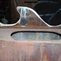          detail of a top access hole
   