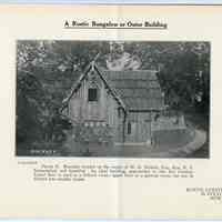          pg [3] Plate II; A Rustic Bungalow or Outer Building
   