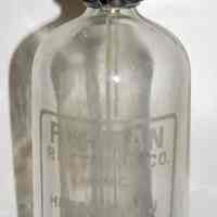 Bottle, seltzer: Puritan Bottling Co., Hoboken, N.J., Contents 26 oz. N.d., ca. 1940s-1950s.