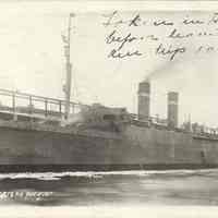 Postcard: Ship USAT "Northern Pacific", Hoboken, NJ