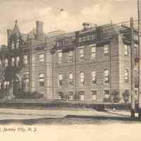 Postcard: Christ Hospital, Jersey City, NJ