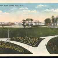 Postcard: Hudson County Park, Jersey City, NJ