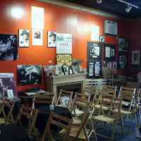 Digital image of the interior of the From Here to Eternity Sinatra Museum, Hoboken, April 21, 2004.