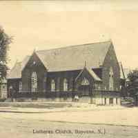 Postcard: Lutheran Church, Bayonne, NJ
