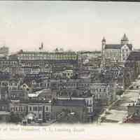 Postcard: View, West Hoboken, NJ