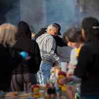 Color photos, 50, of Hurricane Sandy damage & recovery efforts in Hoboken taken by Sterne Slaven, Oct. 29-ca. Nov. 10, 2012.