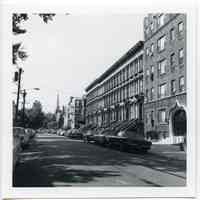          12: west side of 900 block of Hudson Street towards Ninth St.; 924 at right
   