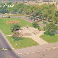 Postcard: Lincoln Park, Jersey City, NJ