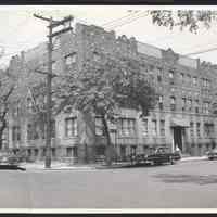 B&W photo of apartment building at 755 South 12th Street, Newark.