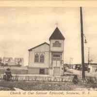 Postcard: Church of Our Saviour Episcopal, Secaucus, NJ