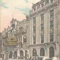 Postcard: Elks Club and Gayety Theater, Hoboken, NJ