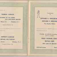          pp [12-13] Thomas Garage, Sopero's; Trochelman, Kreuzer; Park Ave. Garage
   