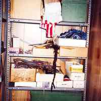          Nineteen color photos of collection storage area, Hoboken Historical Museum, building 5, former Maxwell House Coffee plant, Hoboken, ca. April, 2002. picture number 4
   