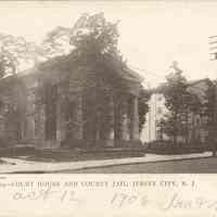 Postcard: Court House, Jersey City, NJ