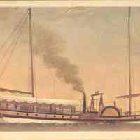 Postcard: Ship "Phoenix", Hoboken, NJ