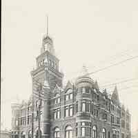 Postcard: Town Hall, Union Hill, NJ