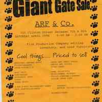          Gate Sale 041. 03-29-1995 710 Clinton St. Arf & Co.
   