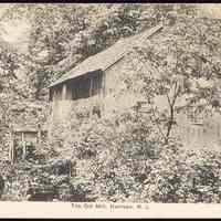 Postcard: The Old Mill, Harrison, NJ